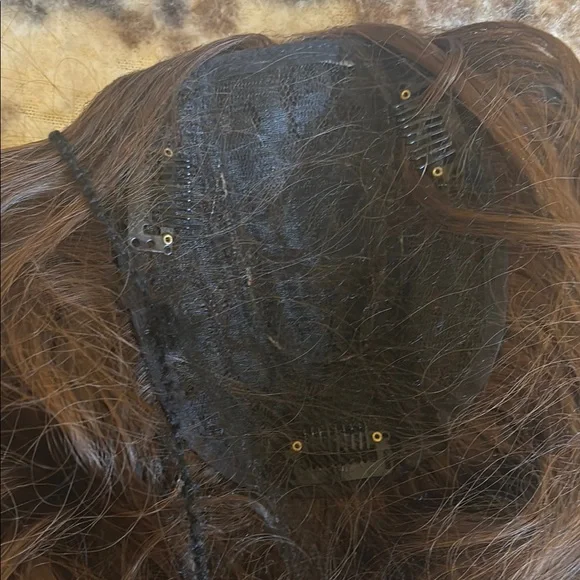 Brown Wavy Hair Extensions with Natural Loose Waves